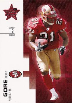 2007 Leaf Rookies & Stars #47 Frank Gore Front
