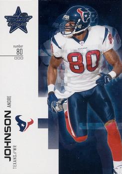 2007 Leaf Rookies & Stars #78 Andre Johnson Front