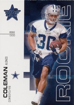 2007 Leaf Rookies & Stars #121 Alonzo Coleman Front