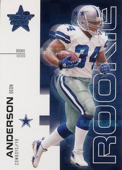 2007 Leaf Rookies & Stars #124 Deon Anderson Front