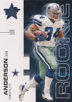 2007 Leaf Rookies & Stars #124 Deon Anderson Front