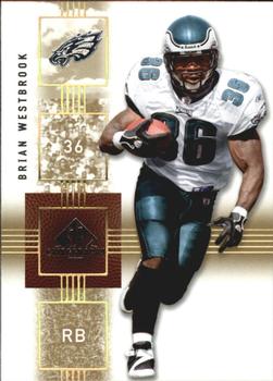 2007 SP Chirography #75 Brian Westbrook Front