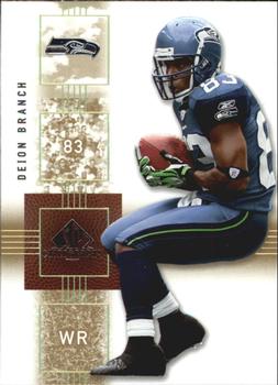 2007 SP Chirography #88 Deion Branch Front