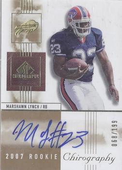 2007 SP Chirography #106 Marshawn Lynch Front