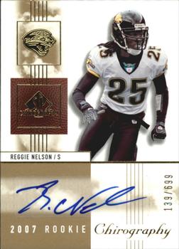 2007 SP Chirography #144 Reggie Nelson Front