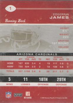 2007 Playoff Contenders #1 Edgerrin James Back