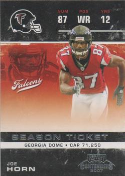 2007 Playoff Contenders #7 Joe Horn Front