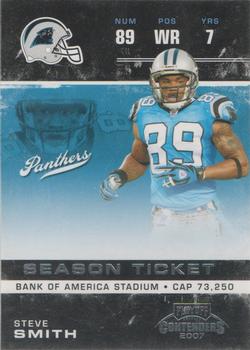2007 Playoff Contenders #16 Steve Smith Front