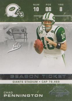 2007 Playoff Contenders #68 Chad Pennington Front