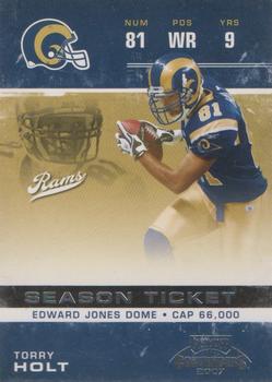 2007 Playoff Contenders #91 Torry Holt Front