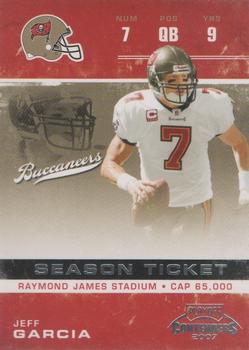 2007 Playoff Contenders #92 Jeff Garcia Front