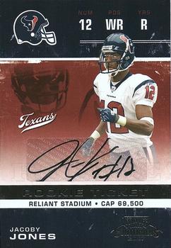 2007 Playoff Contenders #160 Jacoby Jones Front