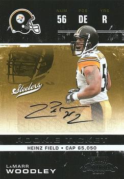 2007 Playoff Contenders #184 LaMarr Woodley Front