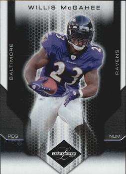 2007 Leaf Limited #8 Willis McGahee Front