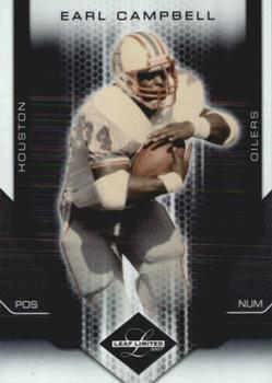 2007 Leaf Limited #126 Earl Campbell Front