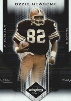 2007 Leaf Limited #171 Ozzie Newsome Front