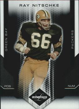 2007 Leaf Limited #176 Ray Nitschke Front