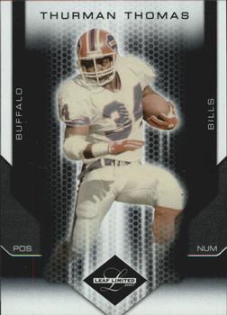 2007 Leaf Limited #194 Thurman Thomas Front