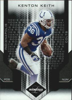2007 Leaf Limited #237 Kenton Keith Front