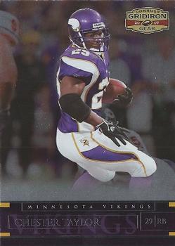 2007 Donruss Gridiron Gear #24 Chester Taylor Front