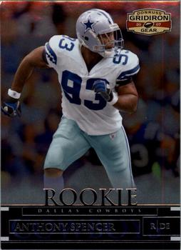 2007 Donruss Gridiron Gear #109 Anthony Spencer Front
