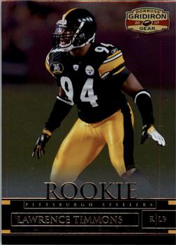 2007 Donruss Gridiron Gear #163 Lawrence Timmons Front