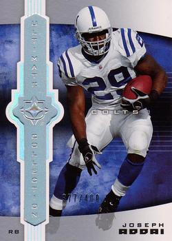 2007 Upper Deck Ultimate Collection #43 Joseph Addai Front