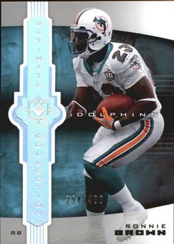 2007 Upper Deck Ultimate Collection #53 Ronnie Brown Front
