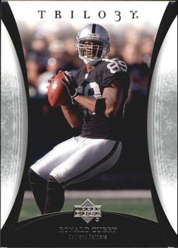 2007 Upper Deck Trilogy #72 Ronald Curry Front