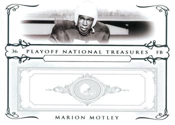 2007 Playoff National Treasures #96 Marion Motley Front