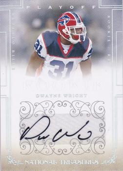 2007 Playoff National Treasures #144 Dwayne Wright Front