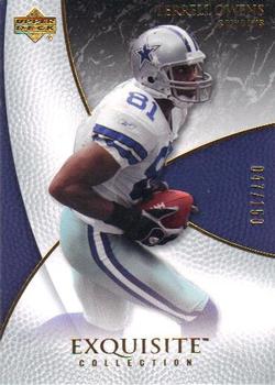 2007 Upper Deck Exquisite Collection #18 Terrell Owens Front