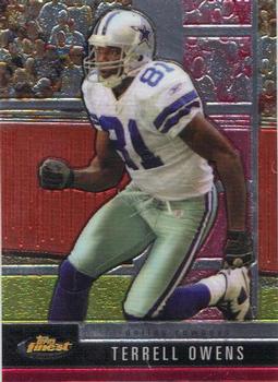 2008 Finest #57 Terrell Owens Front