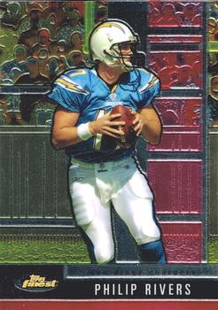 2008 Finest #13 Philip Rivers Front