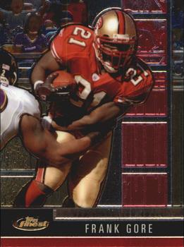 2008 Finest #31 Frank Gore Front