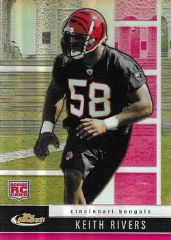 2008 Finest #148 Keith Rivers Front