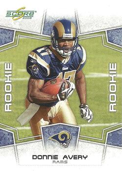 2008 Score #356 Donnie Avery Front