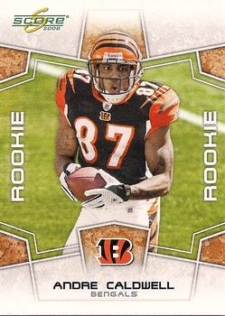 2008 Score #396 Andre Caldwell Front
