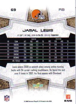 2008 Score #69 Jamal Lewis Back