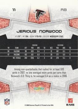 2008 Score #11 Jerious Norwood Back