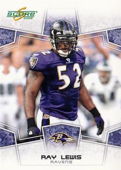 2008 Score #27 Ray Lewis Front