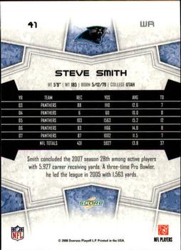 2008 Score #41 Steve Smith Back