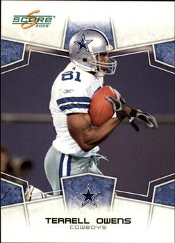 2008 Score #78 Terrell Owens Front
