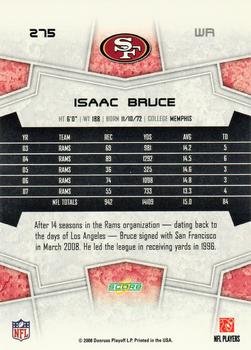2008 Score #275 Isaac Bruce Back