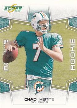 2008 Score #376 Chad Henne Front