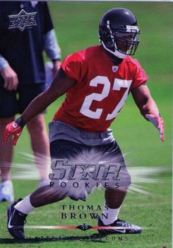 2008 Upper Deck #293 Thomas Brown Front