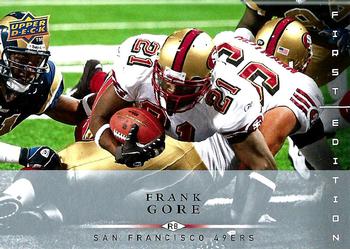 2008 Upper Deck First Edition #123 Frank Gore Front