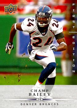 2008 Upper Deck First Edition #48 Champ Bailey Front