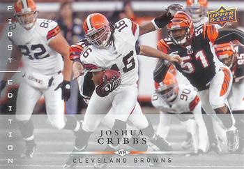 2008 Upper Deck First Edition #35 Joshua Cribbs Front