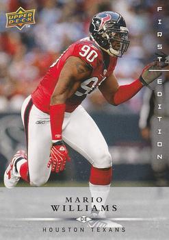 2008 Upper Deck First Edition #61 Mario Williams Front